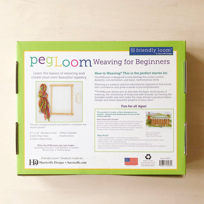 Peg Loom Weaving Kit