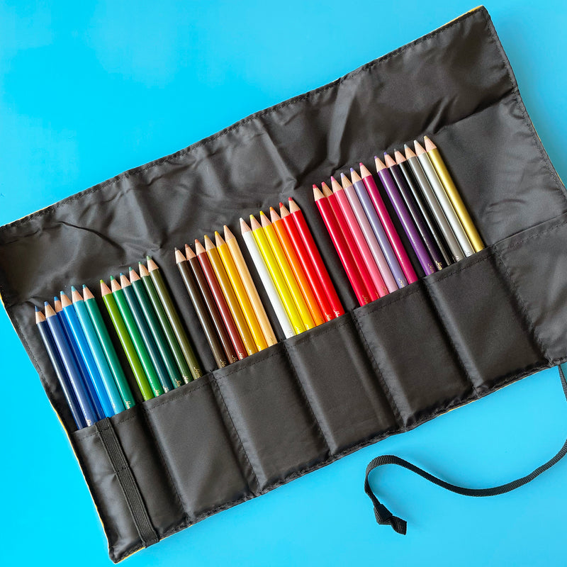 Colored Pencil Roll