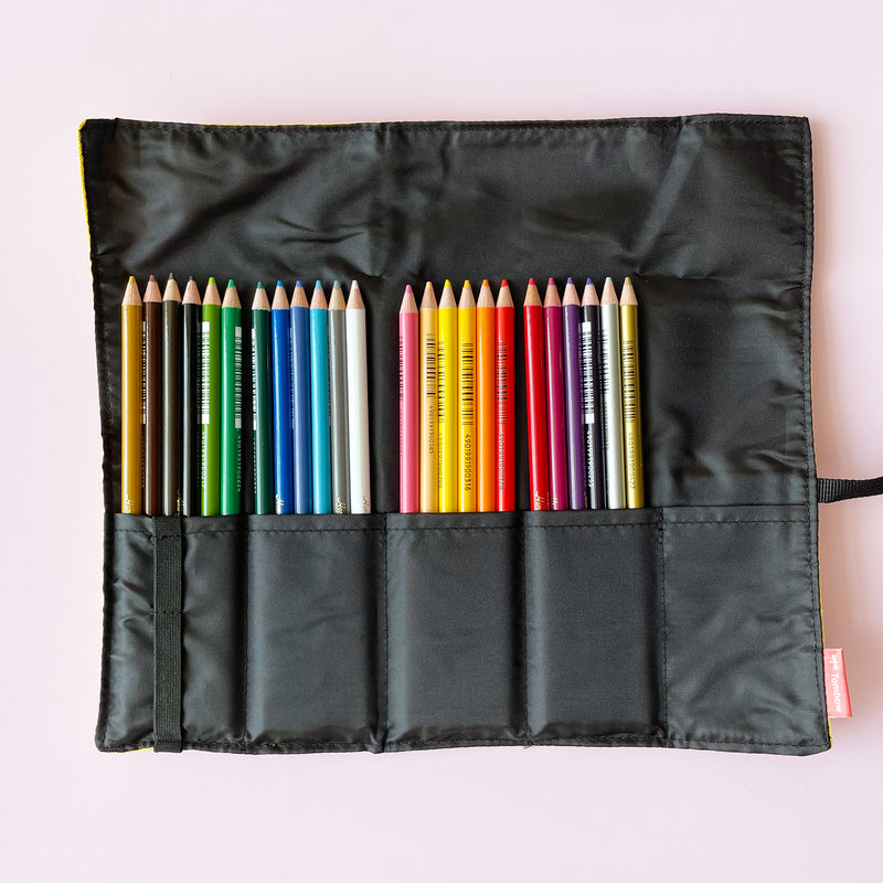 Colored Pencil Roll