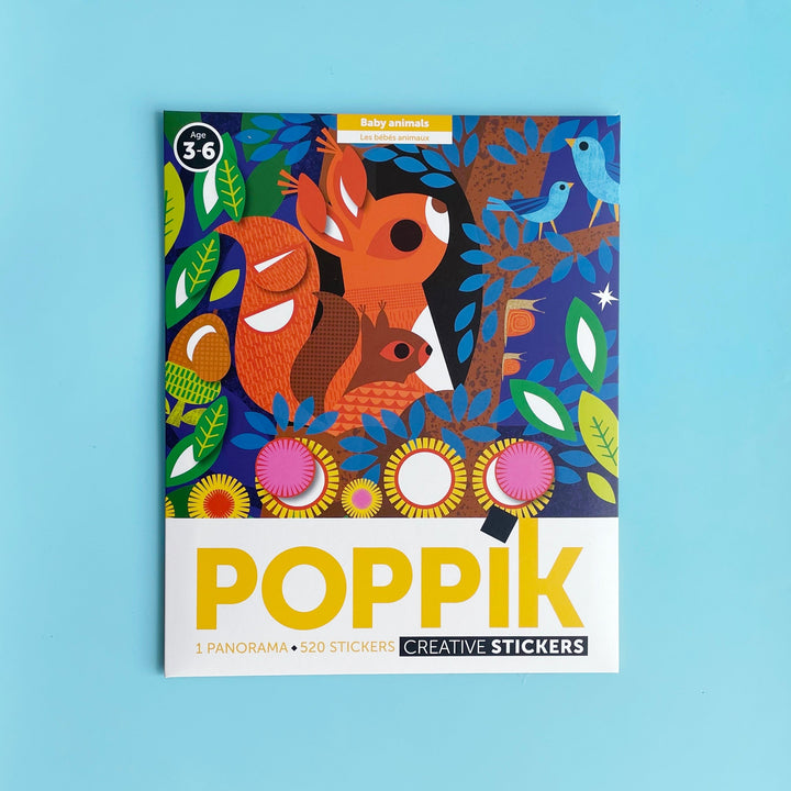 Baby Animals Panoramic Sticker Puzzle