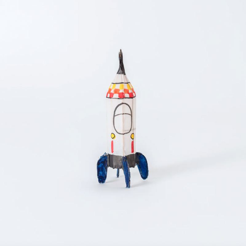Rocket Ship Ornament