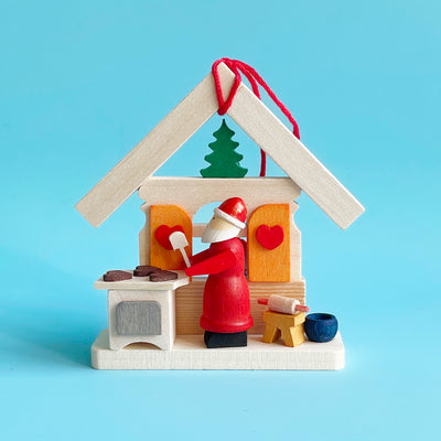 Santa's House Ornament