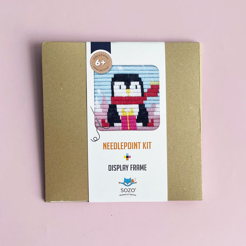 Penguin Needlepoint Kit