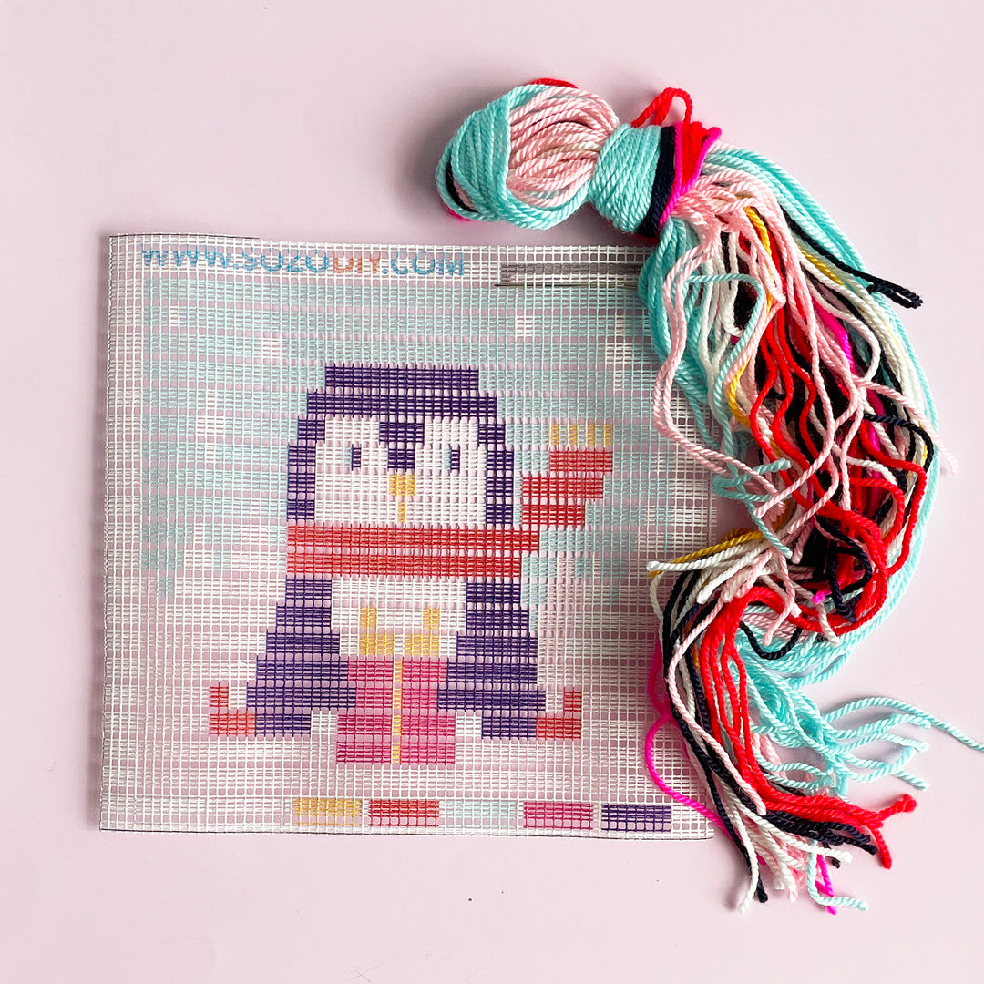 Penguin Needlepoint Kit