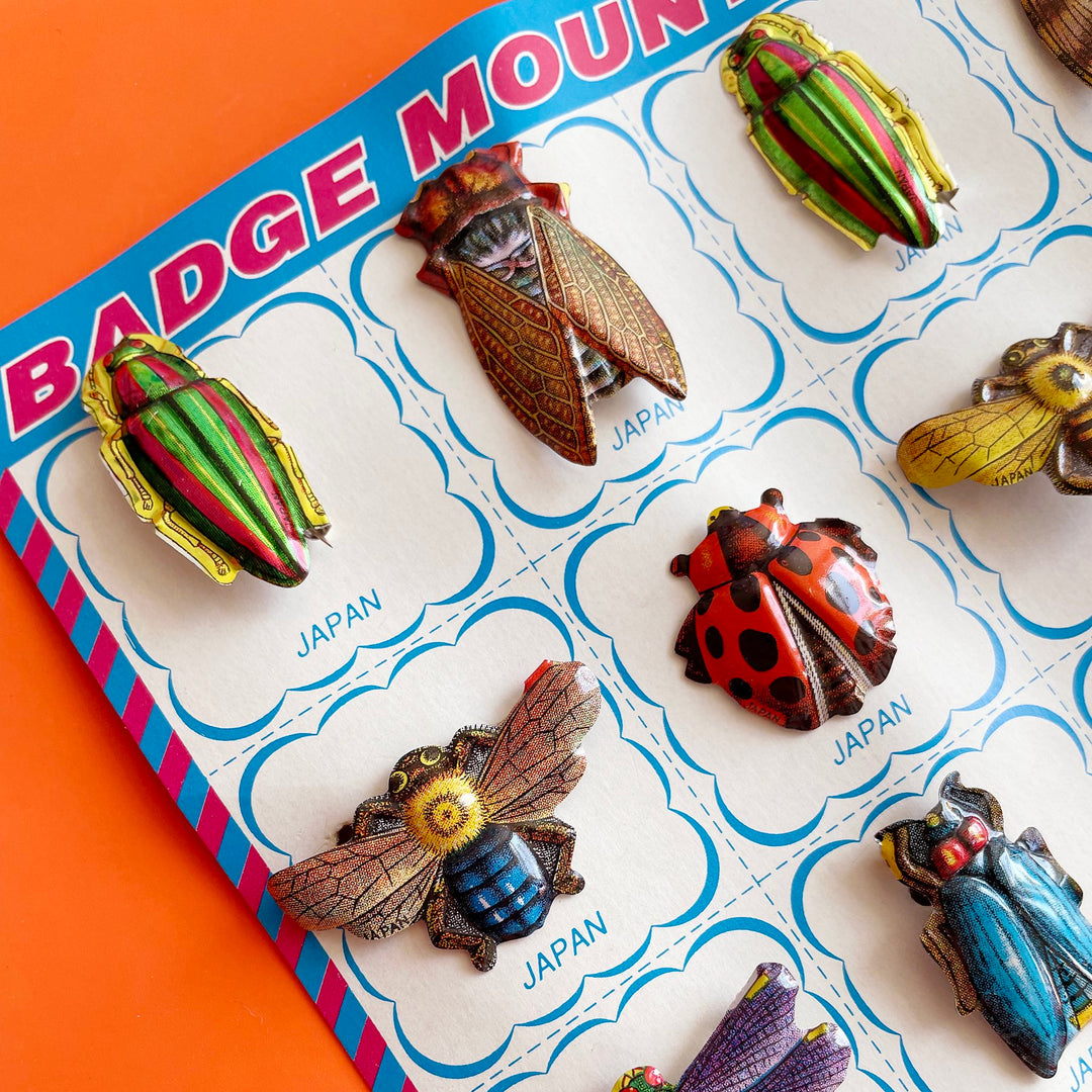 Tin Bug Brooch