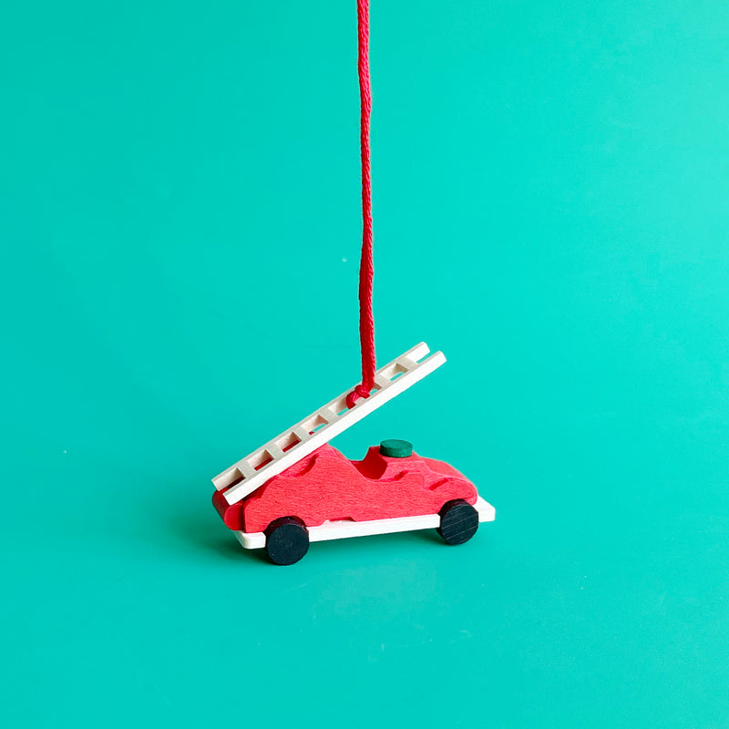 Toy Fire Engine Ornament