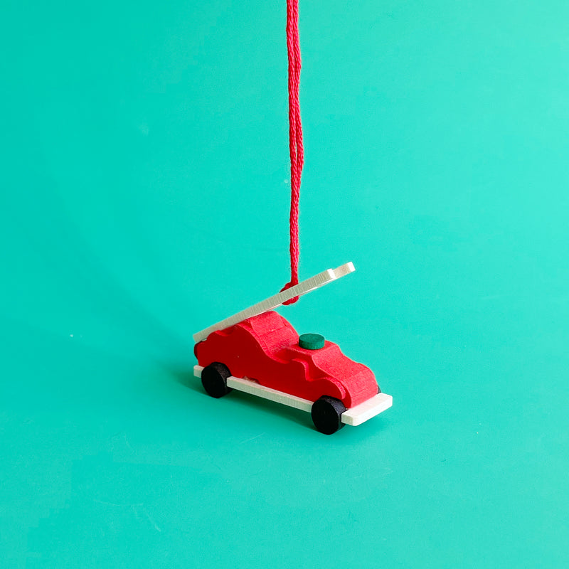 Toy Fire Engine Ornament