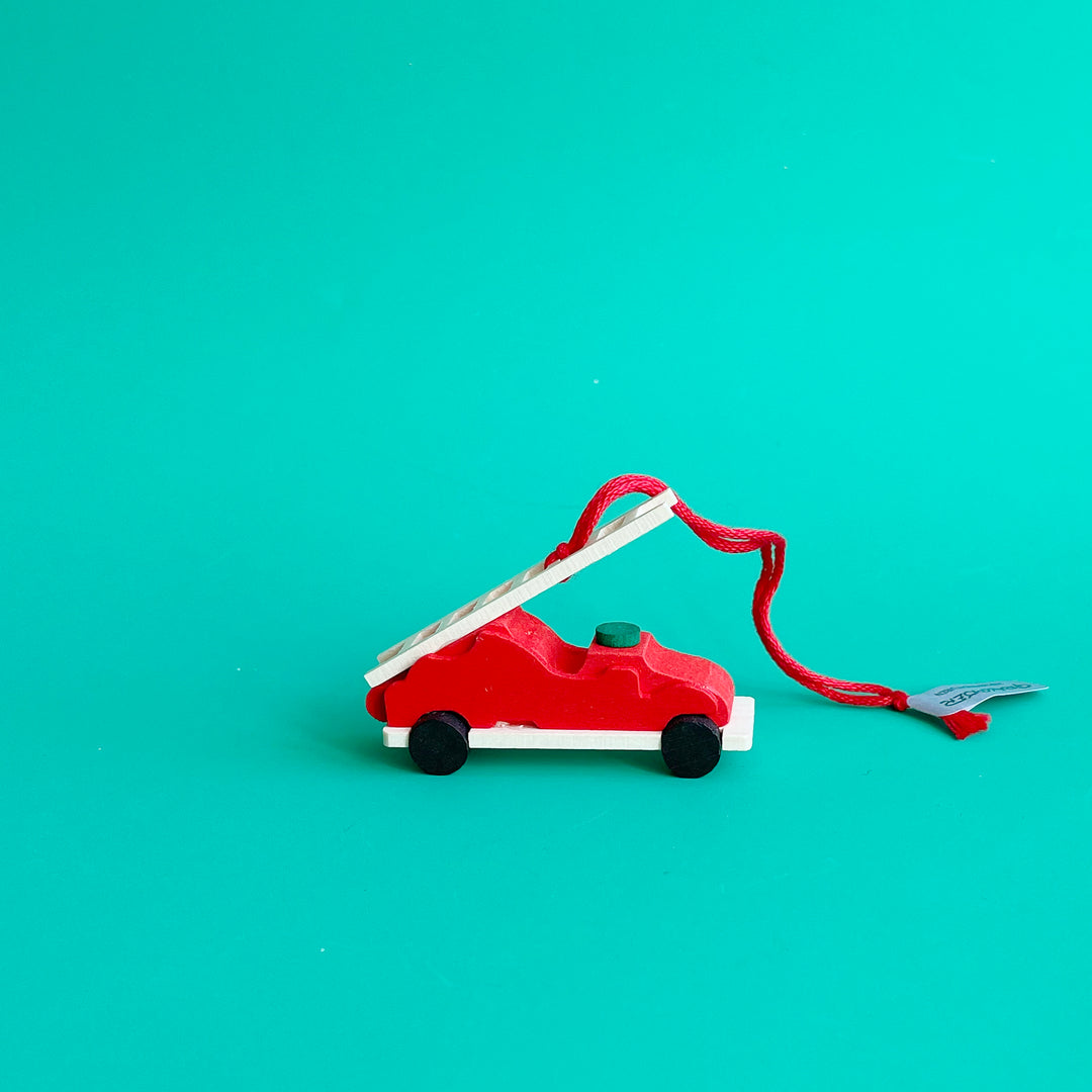 Toy Fire Engine Ornament