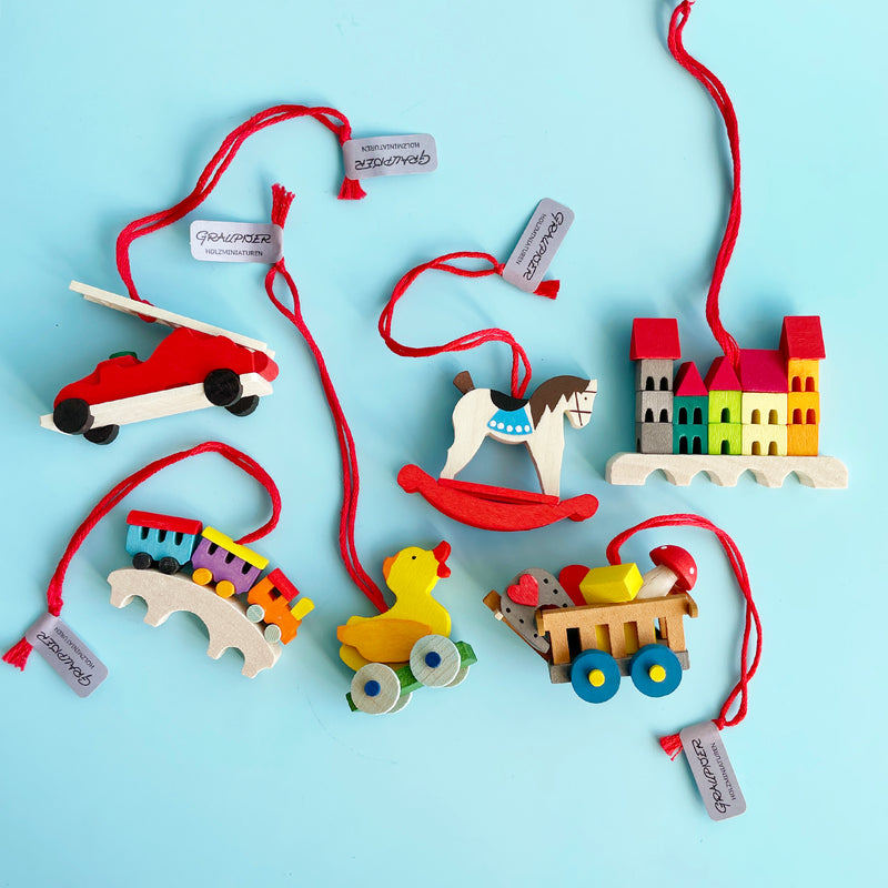 Toy Train Ornament