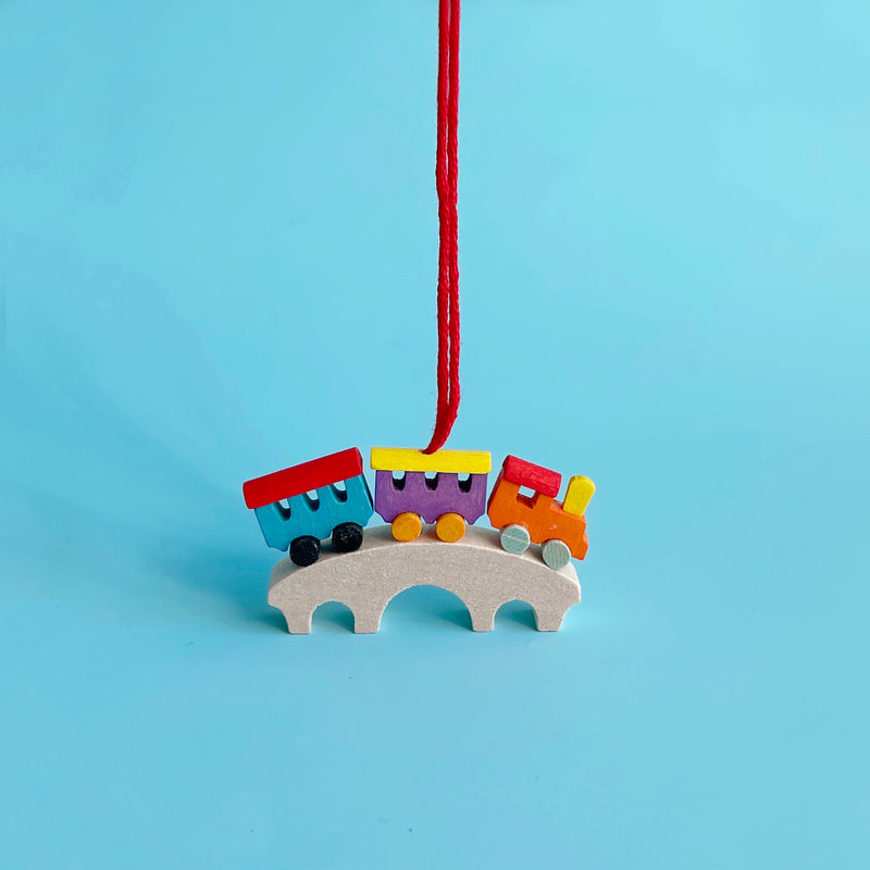 Toy Train Ornament