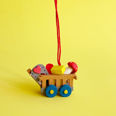 Toy Wagon Ornament