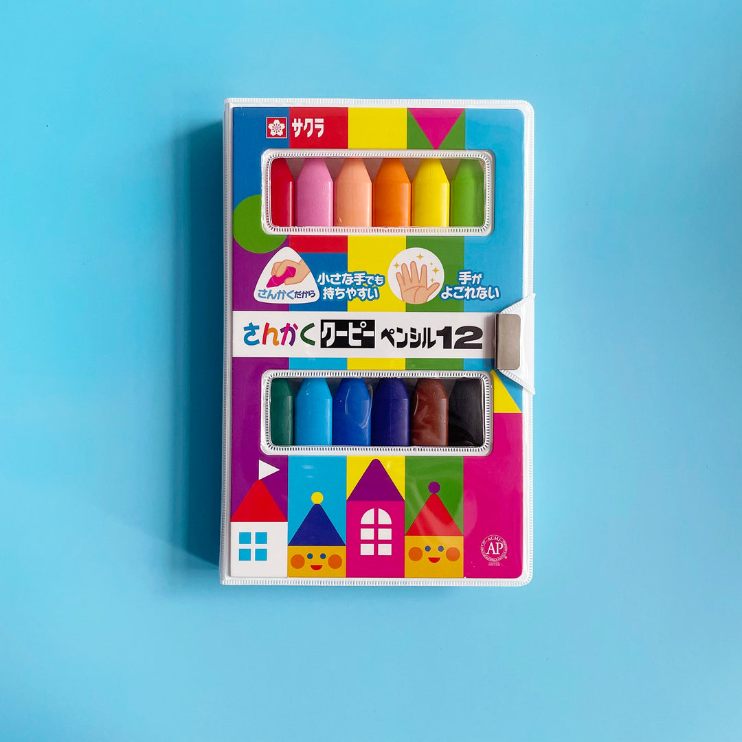 Triangle Coupy Crayons
