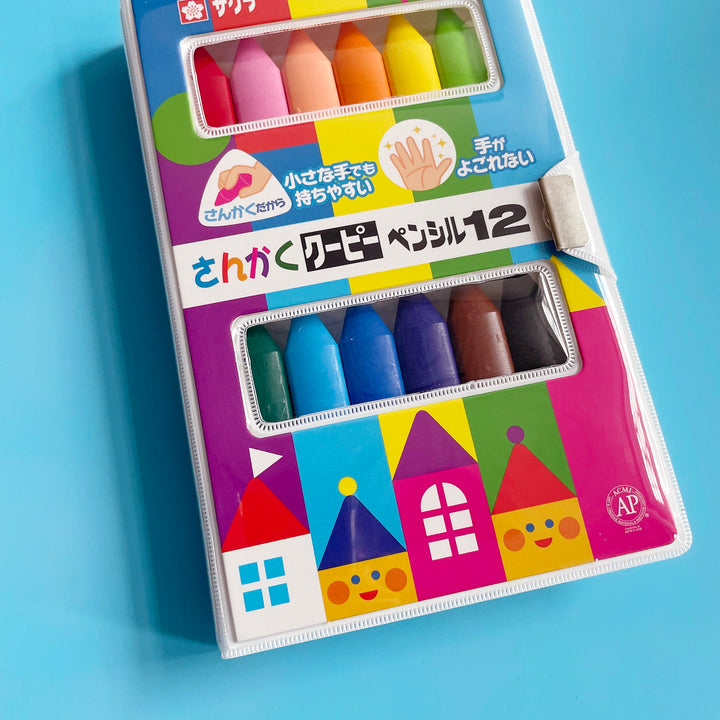 Triangle Coupy Crayons