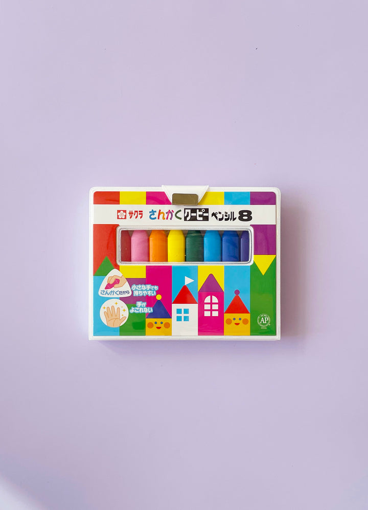 Triangle Coupy Crayons