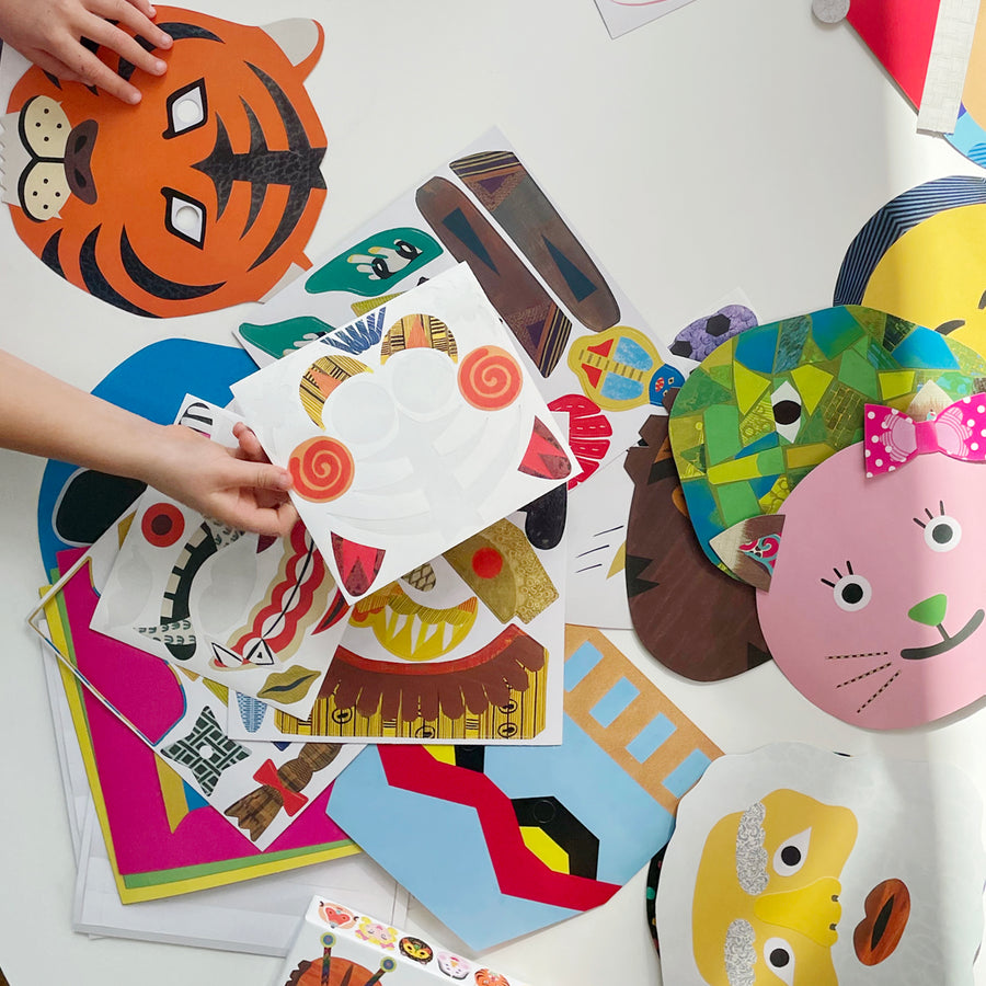 Paper Mask Making Box – Fair Play Projects