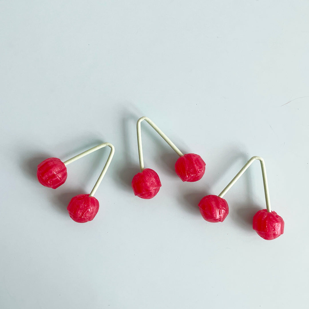 Twin Cherry Lollipop