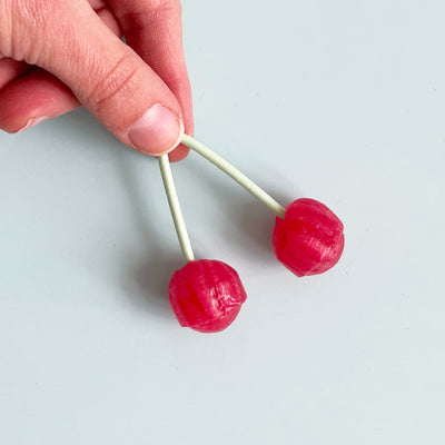 Twin Cherry Lollipop