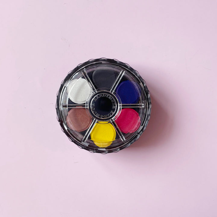 Stacking Watercolor Wheel