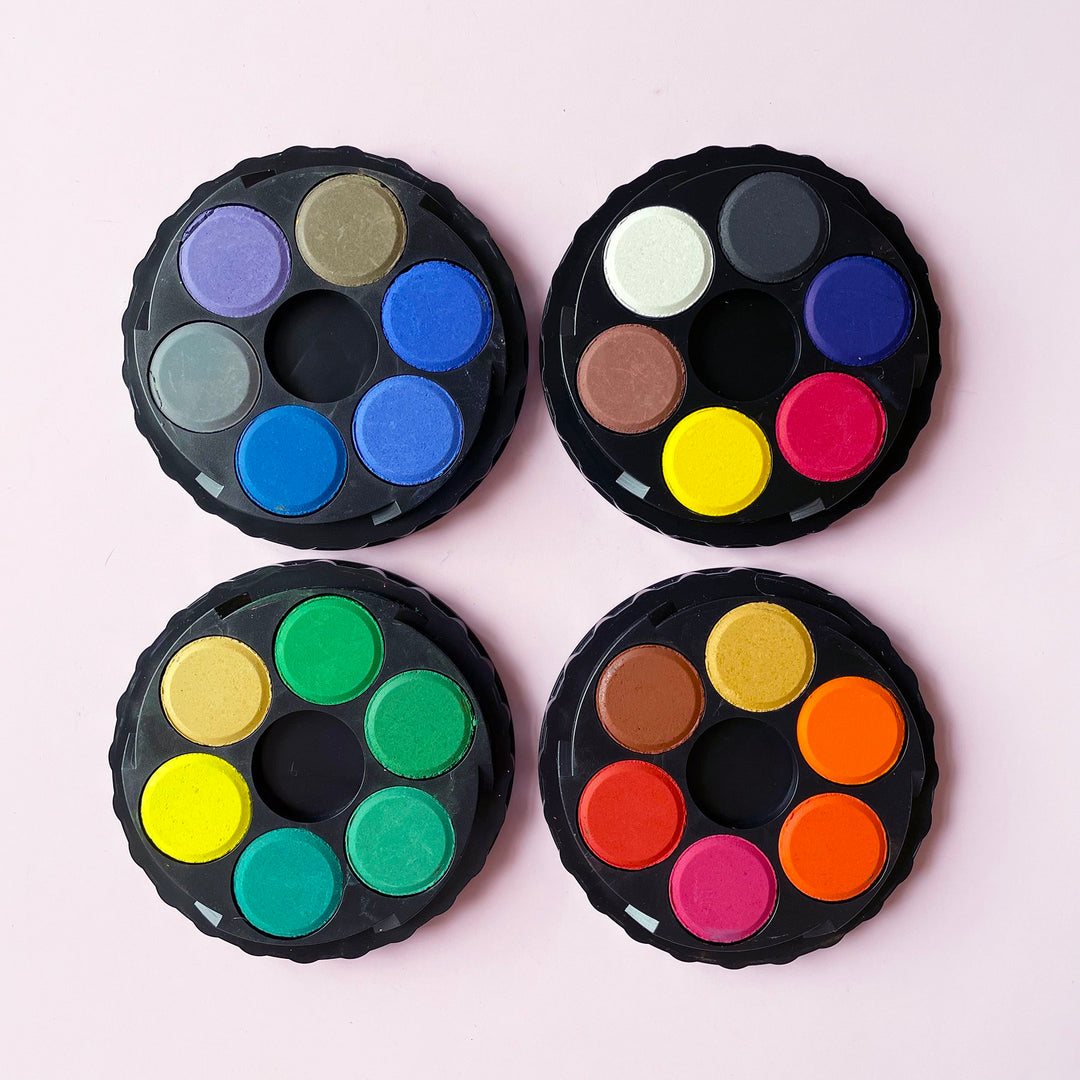 Stacking Watercolor Wheel